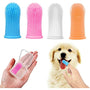 Brosses à Dents pour Chiens de Différentes Couleurs 4pcs Soins Dentaires pour Animaux de Compagnie Brosse à Doigt Anti-Calcification Silicone Alimentaire Brosse à Dents Complètement Fini à 360°