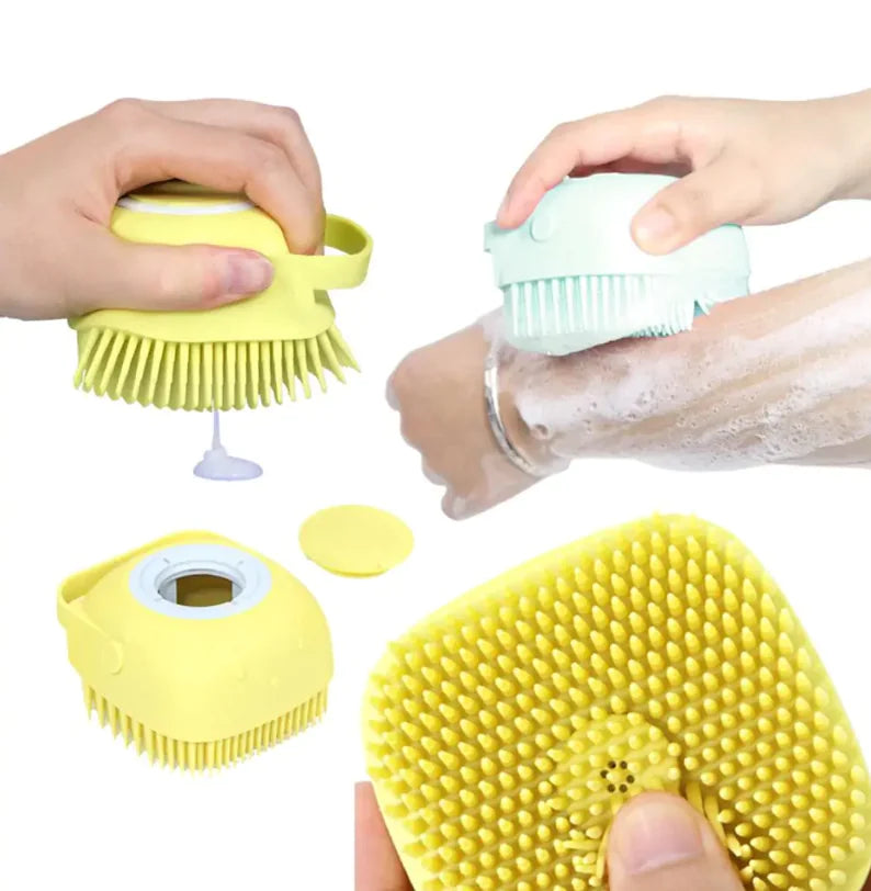 Brosse de bain pour chien