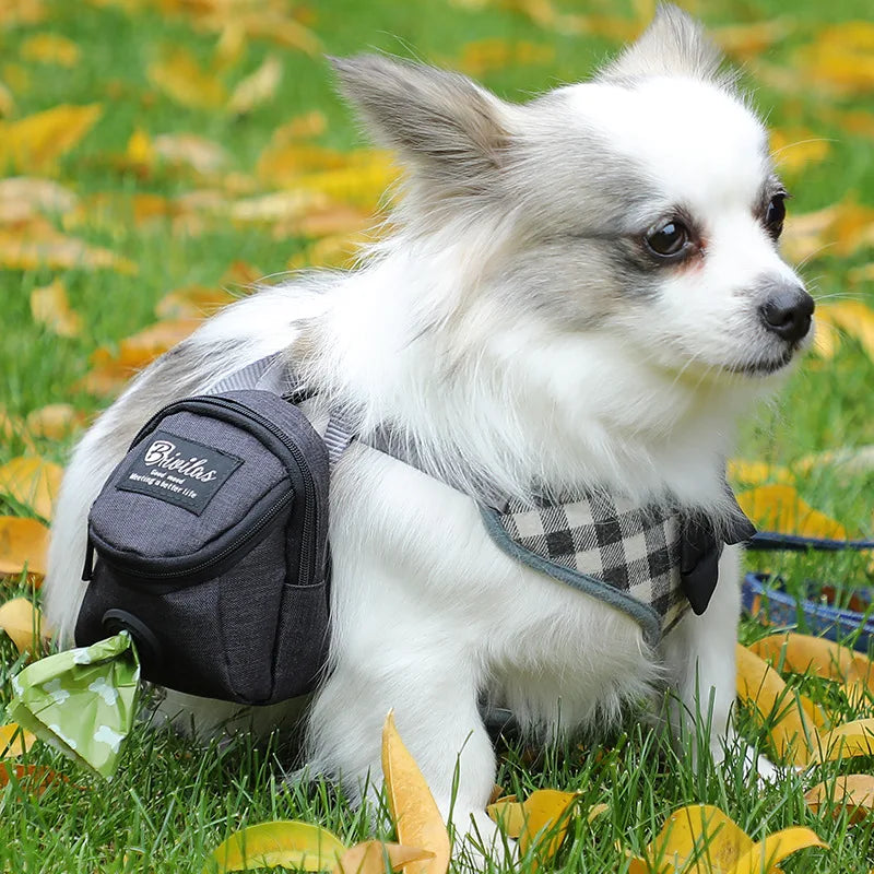 Sac de Traitement pour Chien Portable Multifonctionnel pour Entraînement en Plein Air Voyage Durable Accessoires pour Animaux de Compagnie