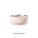  Pink Gold Bowl