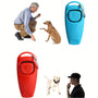 Sifer 2 en 1 pour animaux de compagnie : Whistle et Clicker en plastique durable pour correction de comportement et arrêt de aboiement accessoire d'entraînement pour chiens