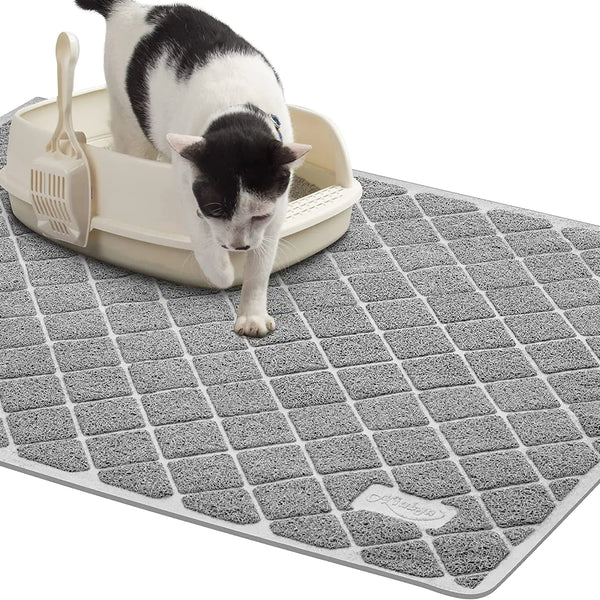 Tapis de litière antidérapant de qualité supérieure pour chat