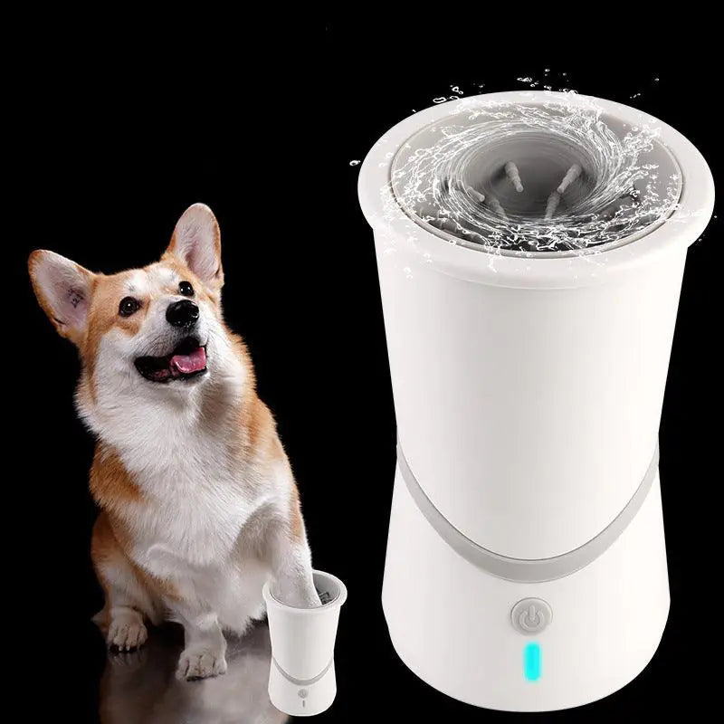 Nettoyeur automatique de pattes de chien