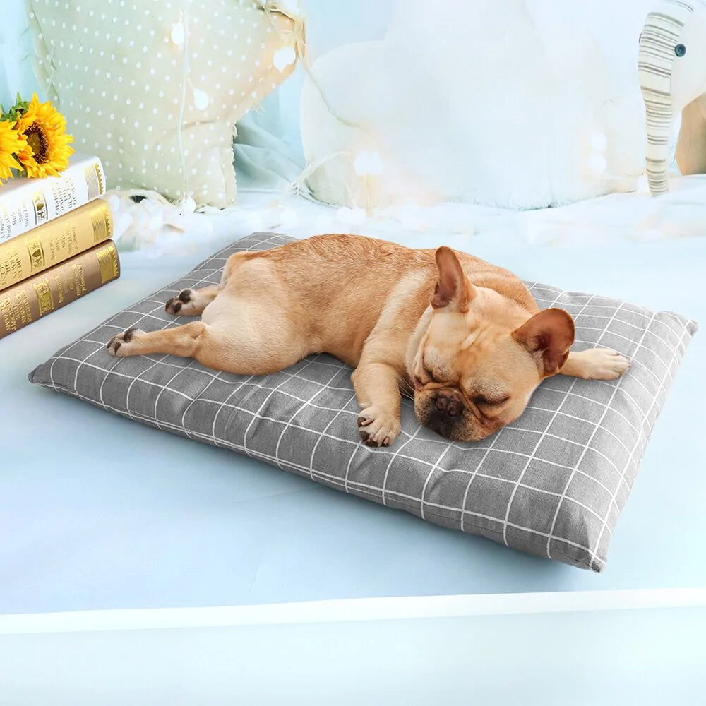 Tapis doux pour lit de chien