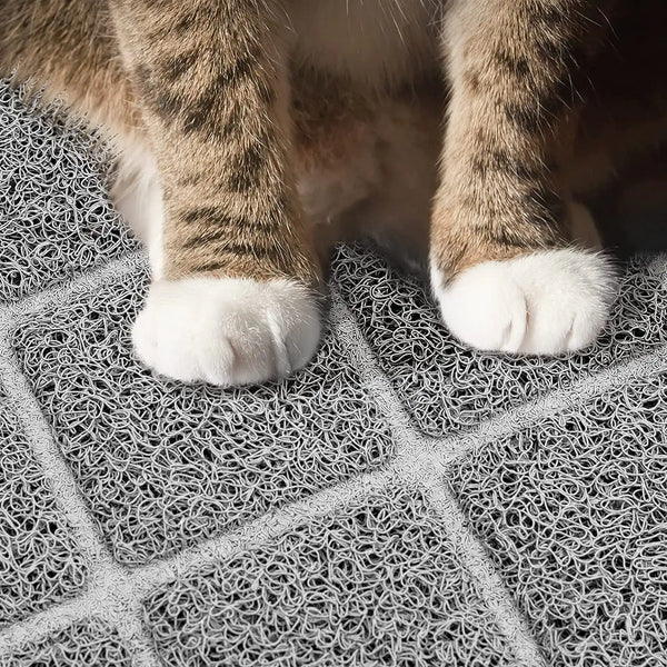 Tapis de litière antidérapant de qualité supérieure pour chat